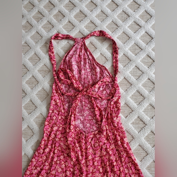 Free People Arlo Ditsy Floral Print Timeless Jumpsuit NWOT Size XS Boho Chic - Picture 13 of 14